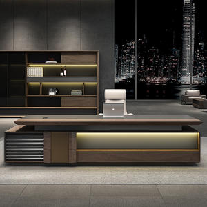 Escritorio de Oficina en Esquina en Forma de L, Moderno y de Lujo, de Madera Maciza Resistente, Mesa Ejecutiva para Jefe, Gerente o Abogado - Product Image 2