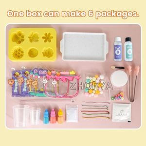 Zhorya Set de Juguete Sensorial DIY para Amasar y Aliviar el Estrés, Juguete Creativo Hecho a Mano para Apretar y Jugar con Squishies - Product Image 5