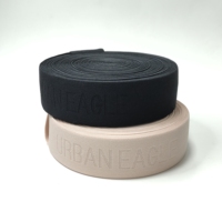 Fabricant d'accessoires vestimentaires, bande élastique en nylon jacquard personnalisée, bande tissée à haute élasticité pour sous-vêtements et soutien-gorge de sport