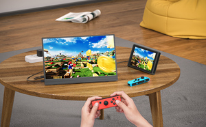 Monitores pequeños LED LCD de 13,3 pulgadas, pantalla táctil 4K 3840*2160P, Monitor de juego, pantalla de Panel IPS, pantalla USB, Monitor portátil para PS5 - Product Image 5