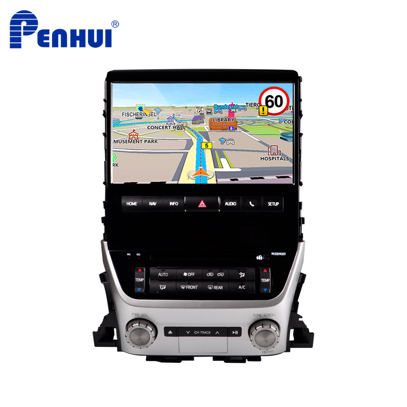 10,1 дюймов Android автомобильный dvd-проигрыватель с GPS для Toyota Land Cruiser 200 2 VX-R ( 2016-2021) радио навигации Мультимедиа CarPlay DSP дисплей