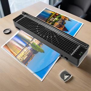 Machine à plastifier toutes feuilles A3 220V 200W pour bureau et usage domestique, plastifieuse numérique pour photos, machine à coller et à enduire - Product Image 1