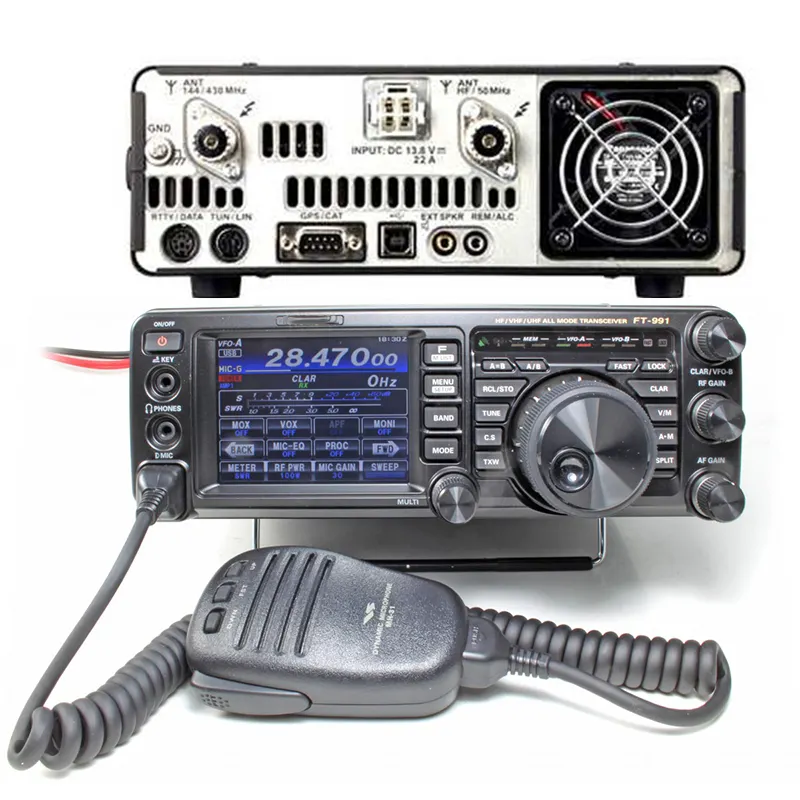 Yaesu FT-991A фут-991 двойной бандаж все режимы TFT сенсорный экран HF VHF UHF ham CB автомобильный радиоприемопередатчик