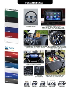 Carrito de Golf Eléctrico HDK Luxury Club de 48V, 4 Plazas, Todoterreno, Tipo Buggy, con Certificación CE, 30 km/h, en Venta - Product Image 4