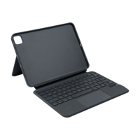 Funda con Teclado Bluetooth Inalámbrico Giratorio 360° para iPad 10.9 11 13" Air Pro, Cubierta Inteligente Transparente Desmontable para Samsung Tab