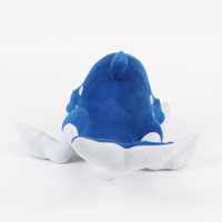 Peluche baleine bleue personnalisée, jouet en peluche doux, poupée en peluche, personnage de dessin animé, vente en gros, cadeau mignon pour enfants
