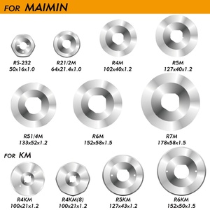 Lame de couteau à découper ronde pour tissu et vêtements, compatible avec le coupe-tissu Maimin - Product Image 5