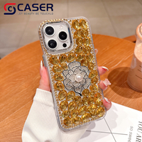 New <strong>Best</strong> <strong>Selling</strong> Luxury Sparkling Crystals Camellia Flower Ins Style Phoneshell for <strong>Iphone</strong> 14/15/16/<strong>17</strong>