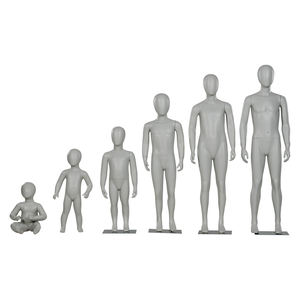Maniquí de cuerpo completo de fibra de vidrio para niños - Product Image 1
