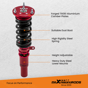 Amortiguadores de Suspensión Ajustables MaXpeedingrods para <span class=keywords><strong>BMW</strong></span> Serie 3 E90 <span class=keywords><strong>E91</strong></span> 330i 335i 325i 320d 320i 330d 323i - Product Image 5