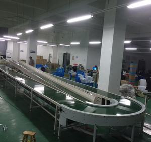 Z Platte Zware Aluminium Profiel Rvs Food Grade Geneigd Klimmen Gemotoriseerde Pp Pu Pvc Rubber Baffle Transportband - Product Image 3