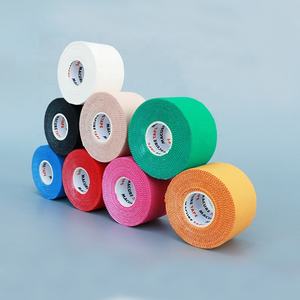 Cinta Deportiva Blanca en Zigzag, Colores Atléticos, Vendaje Deportivo de Algodón, Cintas de Kinesiología, Cinta <span class=keywords><strong>para</strong></span> <span class=keywords><strong>Rodilla</strong></span> y Codo - Product Image 4