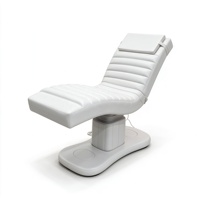 Nouveau Lit de Luxe Électrique pour Extensions de Cils, Lit Facial en Cuir Blanc, 3 Moteurs, Lits et Tables de Massage, Mobilier de Salon de Beauté