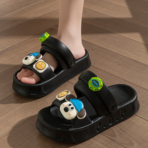 Pantuflas con Diseño de Perro Pacha de Dibujos Animados, Ligeras y Antideslizantes, Chanclas de Eva para Uso en Exteriores, con Suela Gruesa y Transpirable - Product Image 1