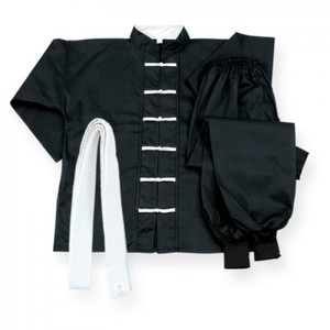 แจ็คเก็ตสีขาวและชุดกางเกงสีขาวกังฟู - Product Image 1