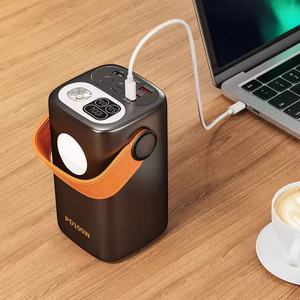 Batterie externe pour ordinateur portable PD100W à charge rapide 60000mAh, lampe torche LED, chargeur portable avec support pour téléphone portable pour le camping en plein air - Product Image 5