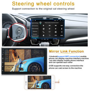 TS10 7708 <span class=keywords><strong>Android</strong></span> 7 pulgadas Octa Core DSP IPS estéreo de coche Universal Autoradio 4G 32G con 2.5D Carplay Radio, GPS, BT, 4G <span class=keywords><strong>SIM</strong></span> Wifi - Product Image 6