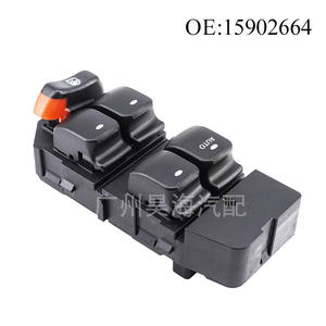 Interruptores de Elevalunas para Chevrolet Malibu, Interruptores de Ventanas Eléctricas Modelo 15902664, Fabricados en ABS Resistente para Varios Años y Modelos - Product Image 4