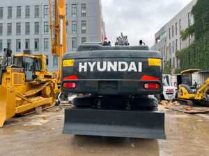 รถขุดไฮดรอลิกแบบมีล้อ Hyundai R210W-9T รุ่นดั้งเดิม ขนาด 20 ตัน บุ้งกี๋ 0.93 ลูกบาศก์เมตร เครื่องจักรก่อสร้าง - Product Image 5