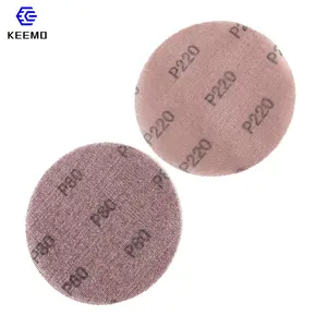 CG-VP Riken 80 Đến 240 Grit Đĩa Chà Nhám Móc Vòng Khô Mài Micro Lưới Giấy Nhám Xe Sử Dụng Giấy Cát