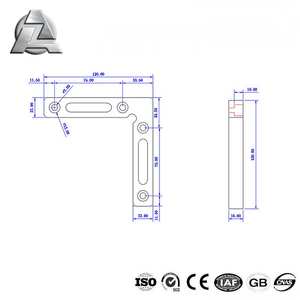 Coin de travail du bois 90 degrés pince à Angle droit <span class=keywords><strong>menuiserie</strong></span> positionnement en <span class=keywords><strong>aluminium</strong></span> outil de travail du bois et équipement carrés de serrage - Product Image 5