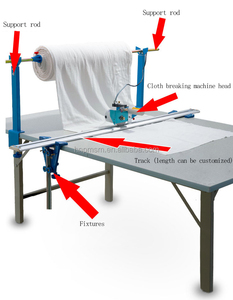 Máquina Automática de Corte de Tela con Sistema de Rodillo de Cuchillas para Cortar el Borde de Telas de Algodón - Product Image 6