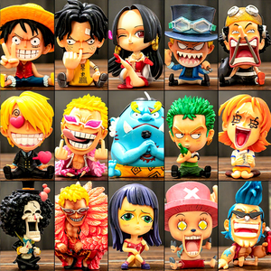 Figurine d'action <span class=keywords><strong>One</strong></span> <span class=keywords><strong>Piece</strong></span> Zoro Ace <span class=keywords><strong>Luffy</strong></span> Nico Robin Nami <span class=keywords><strong>Boa</strong></span> <span class=keywords><strong>Hancock</strong></span> en PVC, version Q, 9 cm - Product Image 2