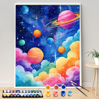 Kits de peinture par numéros DIY personnalisables, ensemble de peinture à l'huile non personnalisé pour adultes, enfants et débutants, livraison directe