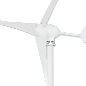 Générateur éolien PMG 500W avec contrôleur de charge hybride, coupure à 2 m/s, puissance nominale à 9 m/s, haut rendement, faible couple, 12V/24V/48V, 3 pales, solaire-éolien - Product Image 1
