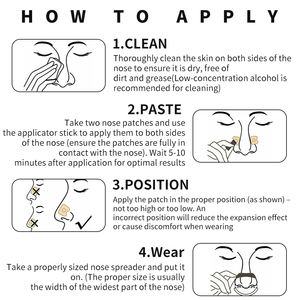 国境を越えた磁気鼻呼吸拡張器いびき防止卸売 - Product Image 3