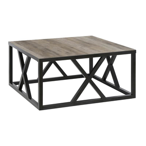 Meuble <span class=keywords><strong>TV</strong></span> carré moderne et compact, console de rangement, table basse décorative en fer écologique pour salon - Product Image 5