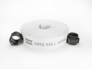 Латунный плоский шланг для противопожарной мельницы из белого полотна - Product Image 3