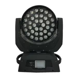 Promoção zoom 36x10w 4 em 1 rgbw dmx led, cabeça de movimento 36*10w, iluminação de cabeça em led com lavagem