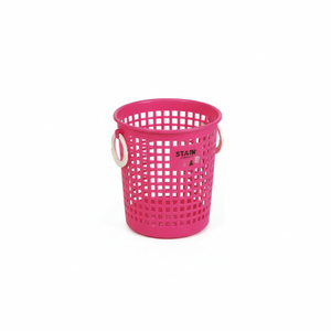 Cesto portaoggetti rosso rotondo Inomata - Product Image 1