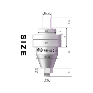 Bán Nhà Máy Trực Tiếp Tốc Độ Cao Xoay 3-Hai Lớp Vòng Trượt 20A Hiện tại Dẫn Điện Cuộc Sống Lâu Dài Kết Nối Cho Môi trường Xấu - Product Image 3