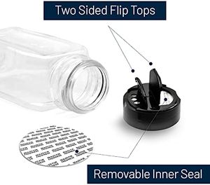 Color Box Eco-Friendly PET <b>Plastic</b> Modern Simple Customized Size Kitchen Seasoning Box Multi-functional Spice Storage Containers - Product Image 3