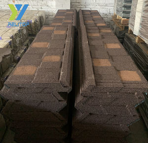 Elitop-lámina de acero metálica recubierta de piedra colorida, al por mayor precio de fábrica, teja de aluminio - Product Image 6