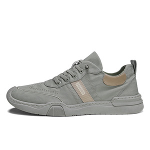 Chaussures d'été 2025 pour hommes – Baskets décontractées élégantes à lacets, résistantes à l'usure, semelle souple, couleur unie, antidérapantes, pour le sport - Product Image 5