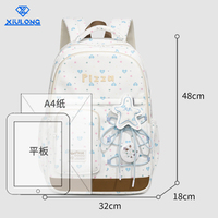 Sac à dos imperméable léger avec logo personnalisé, style coréen, sac à dos pour adolescents, sac à dos simple multifonctionnel décontracté