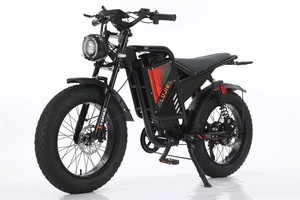 Vélo de montagne électrique tout-terrain en acier haute performance 48V 1000W 30Ah longue portée puissant pour adultes, adapté à la neige - Product Image 1