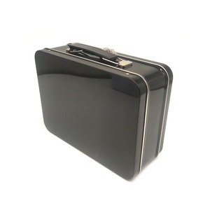 Sẵn sàng để tàu Chất lượng cao biểu tượng tùy chỉnh hình chữ nhật thiếc xách tay Hộp Ăn Trưa <span class=keywords><strong>tin</strong></span> xử lý có thể cho Giáng sinh kỳ nghỉ đóng gói thực phẩm - Product Image 5