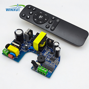 Ac DC 24V 12V 30W 35W 45W BLDC Quạt trần không chổi than điều khiển động cơ điều khiển pcba bảng mạch RF từ xa Kit - Product Image 6