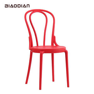 Sedia da Pranzo Colorata in Plastica PP Polipropilene per Ristorante, <span class=keywords><strong>Cucina</strong></span> e Caffetteria dal Design Moderno - Product Image 2