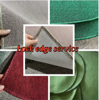 Karpet Loop Pile Warna Solid Terlaris, Karpet Dinding ke Dinding 100% PP Tahan Api, Lembut di Kaki, Cocok untuk Aula Perjamuan, Gereja, Ready Stock