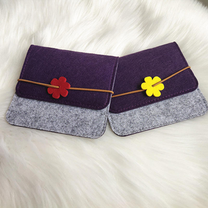 Nouveau design Sac de rangement miniature en feutre portable avec fermeture à glissière Taille courte pour un usage quotidien - Product Image 4