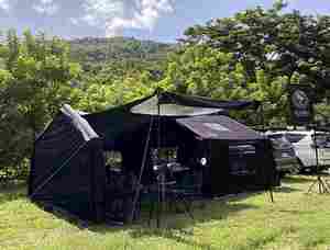 <span class=keywords><strong>Toldo</strong></span> Inflable Impermeable de Estilo <span class=keywords><strong>Militar</strong></span> para Acampar, Listo para Pasar la Noche en la Naturaleza - Product Image 4