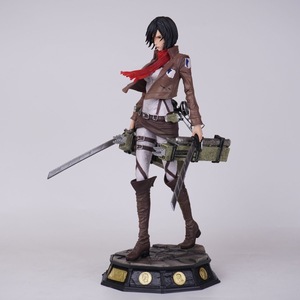 Figurine d'action anime 30 cm Eren Jaeger <span class=keywords><strong>Mikasa</strong></span> <span class=keywords><strong>Ackerman</strong></span> en PVC, modèle de collection, jouet décoratif, en promotion - Product Image 6