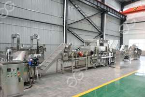 Continuous Gas Onion <b>Fryer</b> Fresh Chips Production <b>Machine</b> Fried Mushroom Chips Production Line - Product Image 6