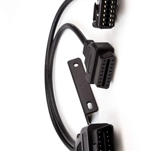 Кабель Linkyou OBD2 (штекер/гнездо) с медными контактами и ПВХ-оболочкой для автомобильной диагностической системы, сверхвысокое качество, удлинитель - Product Image 1