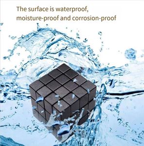 Imanes <span class=keywords><strong>de</strong></span> Neodimio Recubiertos <span class=keywords><strong>de</strong></span> Epoxi Negro Superresistentes Personalizados, Bloque Redondo/Disco/Anillo/Imán con Orificio, Materiales Magnéticos N35-N52 - Product Image 4